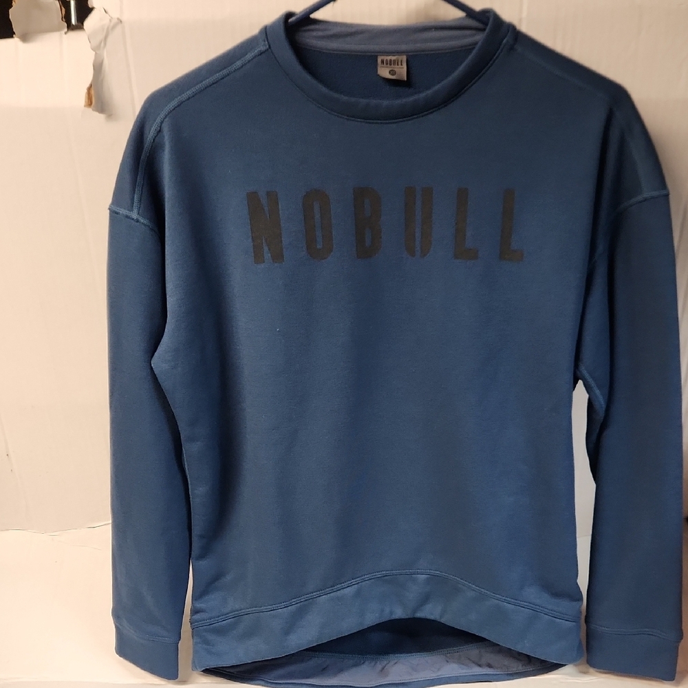 NOBULL Men's sz XS Blue Sweater good condition